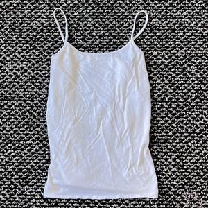 Plain white Time and Tru tank top, been worn a few times but that’s about it.